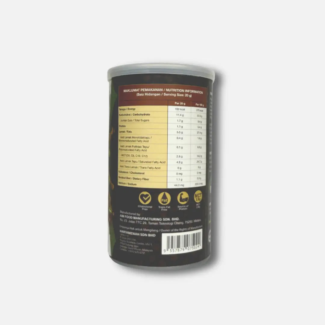 Ratusan MCT Coffee 300g – Low Caffeine Keto Coffee with Green Coffee, Garcinia & L-Carnitine