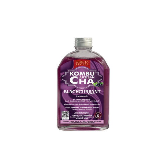 WiskTea Recipe Artisan Kombucha Blackcurrant